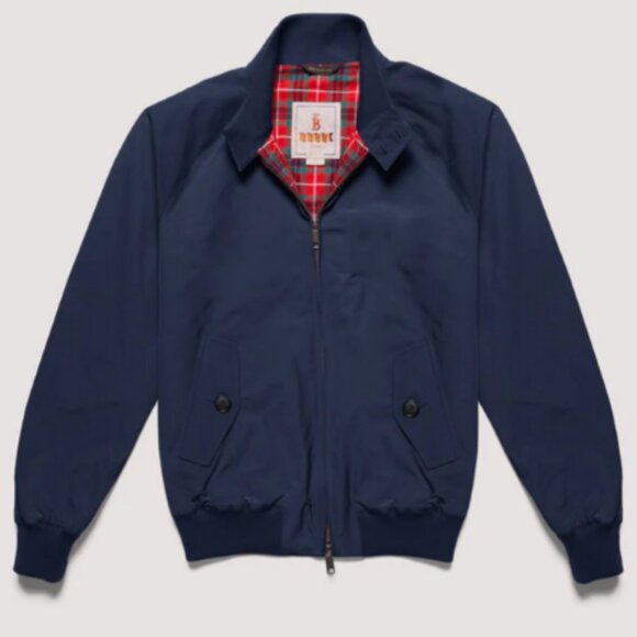 Baracuta Harrington Jacket with Tartan Lining - Picture 1 of 9